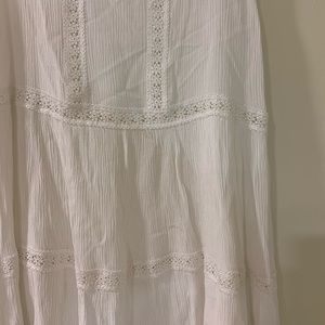 Adorable little white sun dress